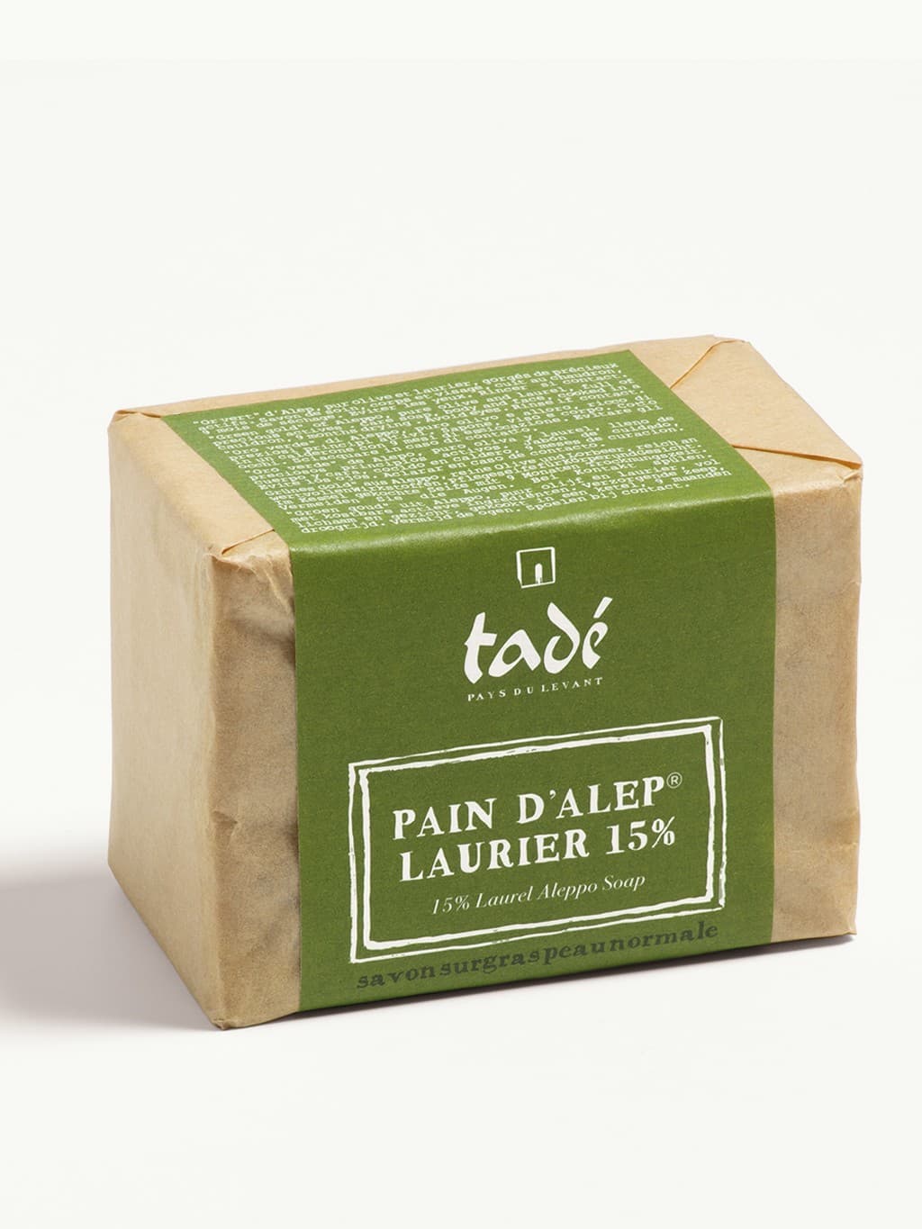 Aleppo Brot – Seife mit 15 % Lorbeeröl – Tade 200 g
