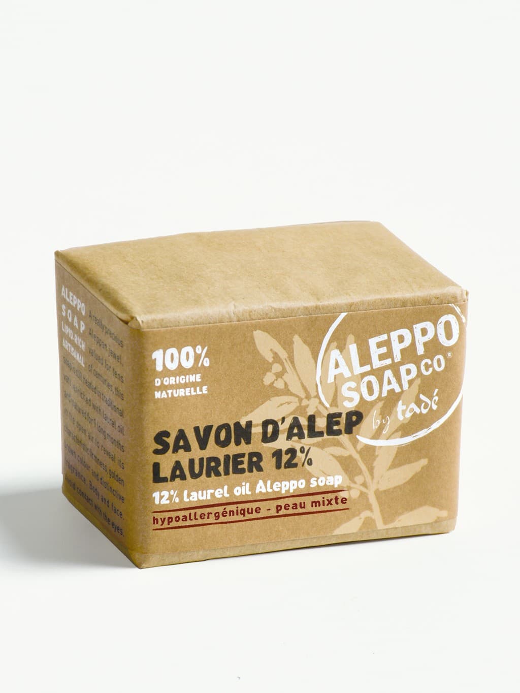 Aleppo – Seife mit 12 % Lorbeeröl – Tadé 200 g