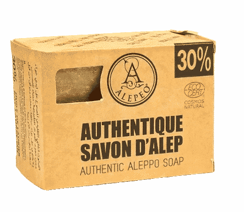 Aleppo Seife mit Olivenöl und 30% Lorbeeröl – Alepeo 200 g