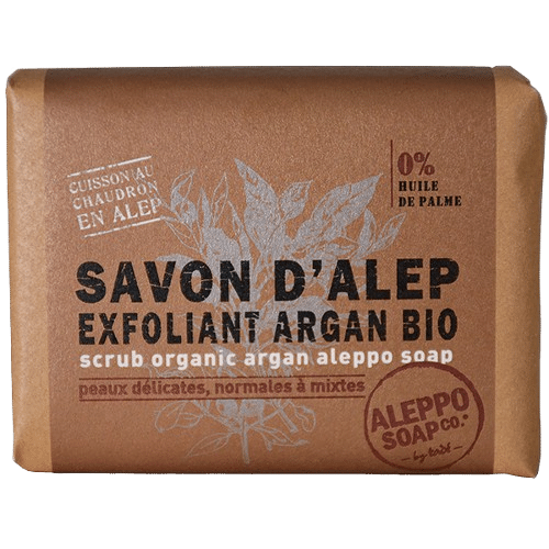 Aleppo Peeling – Seife mit Arganblüte – Tade 100 g