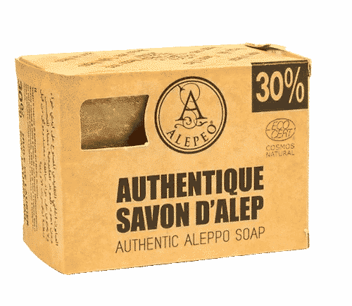 Aleppo Seife mit Olivenöl und 30% Lorbeeröl – Alepeo 200 g