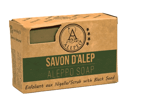 Aleppo Seife mit Schwarzkümmel – Alepeo 100 g