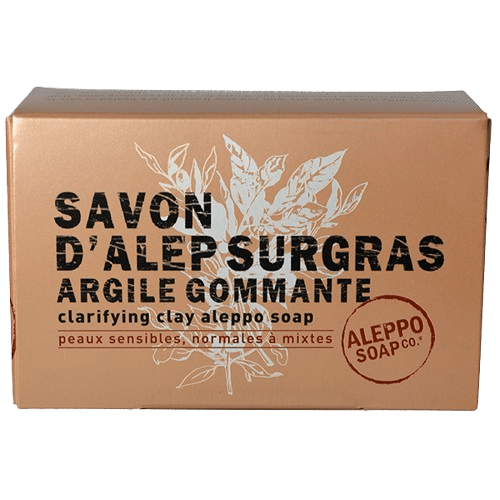 Rückfettende Tonerde Aleppo Peeling – Seife – Tade 150 g