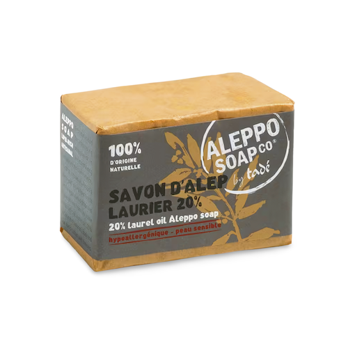 Aleppo Seife mit 20% Lorbeeröl – Tadé 200 g