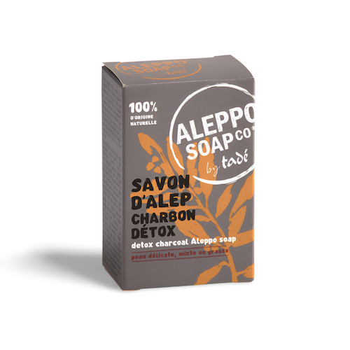 Detox Aleppo Seife mit Holzkohle – Tade 150 g