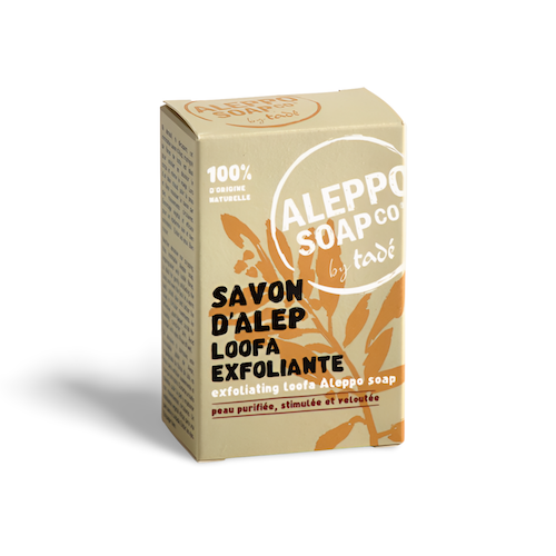 Peeling Loofa Aleppo Seife – Mischhaut – Tade 150 g