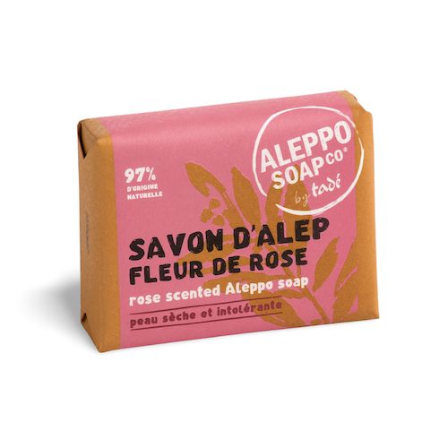 Aleppo Seife mit Rosenduft – Tade 100 g