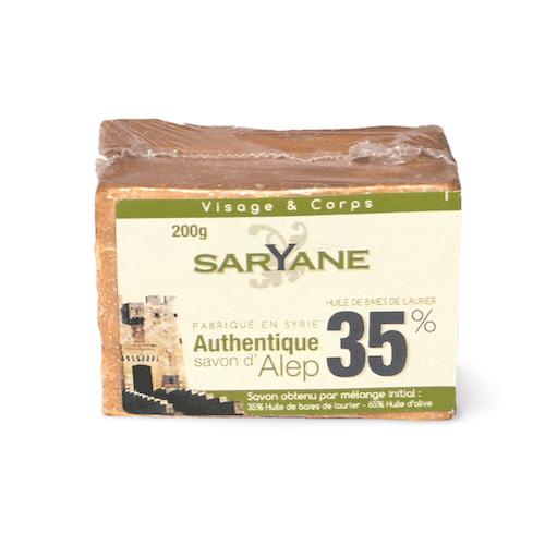 Aleppo Seife – 35% Lorbeeröl – Saryane 190 g